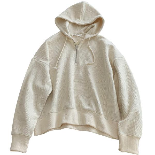 Sweatshirts | Womens  Textured Cowl Sweatshirt Womens Clothing Sweatshirts