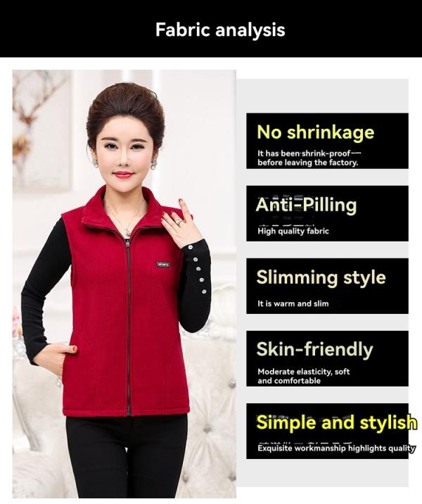 Vests | Womens  Women’s R65™ Sweater Fleece Vest Womens Clothing Fleece